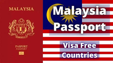 malaysia visa free countries